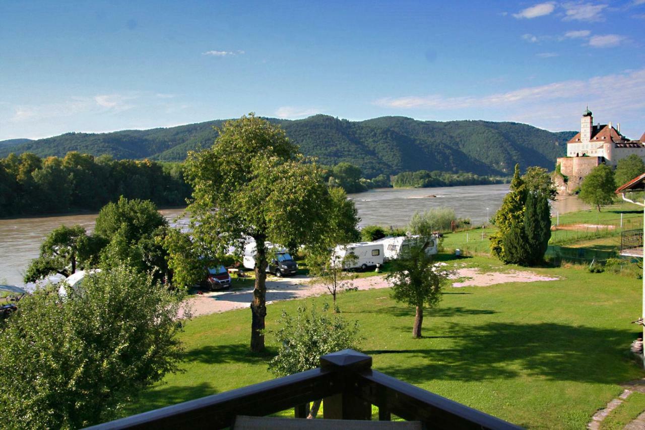 מלון Schönbühel an der Donau Gasthof-Camping Stumpfer מראה חיצוני תמונה